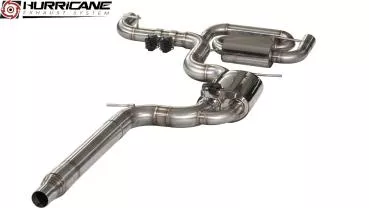 Hurricane Exhaust 3.5" ECE Klappenanlage für Seat Leon Cupra 280 5F V3